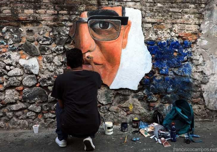 VIDEO. Rostros de esperanza: Grafitis de San Romero